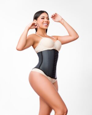 EXPOSED LATEX WAISTBAND SEWN CLASP - Image 2