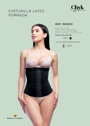900212 CINTURILLA LATEX FORRADA REF 1004
