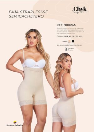 900245 FAJA STRAPLESS SEMICACHETERO REF 1043